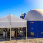 Reactor de nitrificación parcial-Anammox (PN/AMX) AQU-ELAN® en la planta demostrativa de El Bobar (Almería)